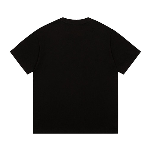 ロエベコピー 新しいシリーズ胸の刺繍ロゴ半袖Tシャツ