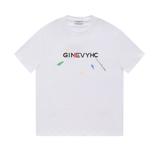 ジバンシイ新しい染めプリントtシャツ