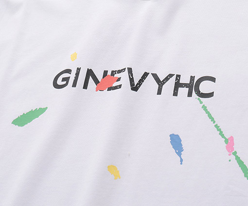 ジバンシイ新しい染めプリントtシャツ