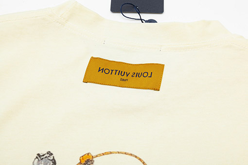 ルイヴィトンウエスタンデニムプリントTシャツ