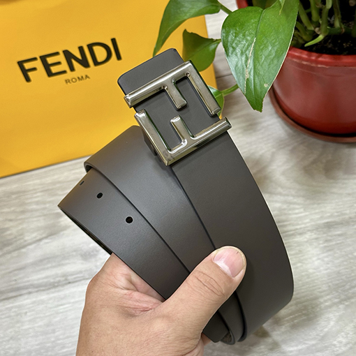 フェンディコピーカウンターと同じ幅4.0 CMダブルリング表裏用ベルト