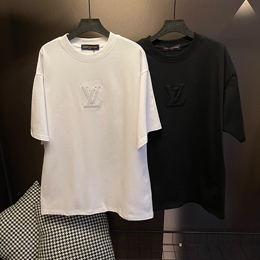 ルイヴィトンスーパーコピー万針立体刺繍Tシャツ