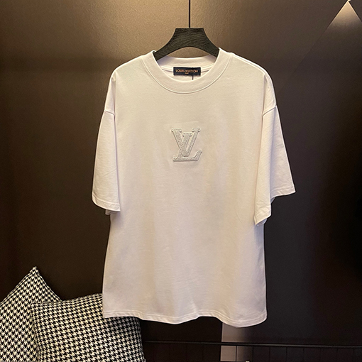ルイヴィトンスーパーコピー万針立体刺繍Tシャツ