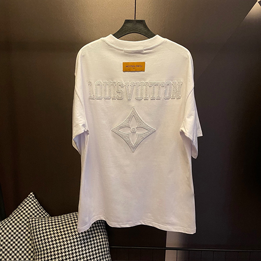 ルイヴィトンスーパーコピー万針立体刺繍Tシャツ