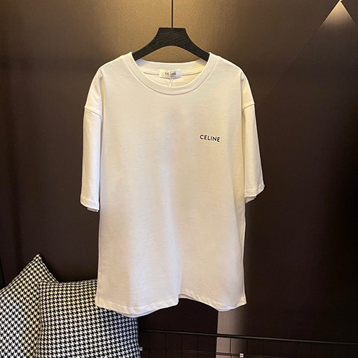 セリーヌ プリントベーシック半袖Tシャツ
