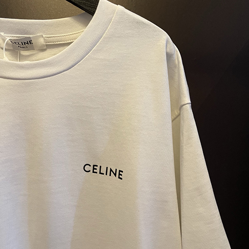 セリーヌ プリントベーシック半袖Tシャツ