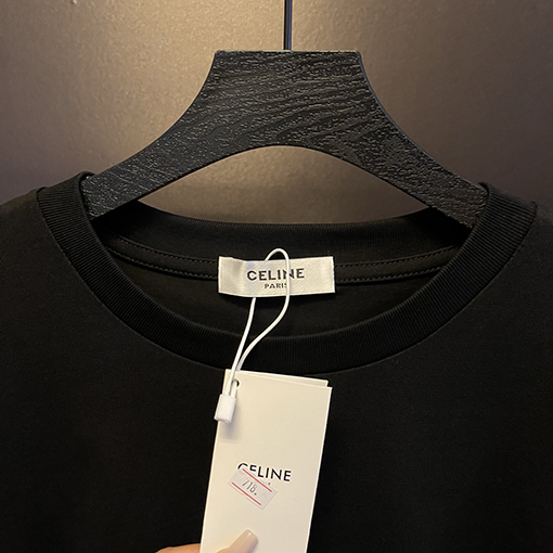 セリーヌ プリントベーシック半袖Tシャツ