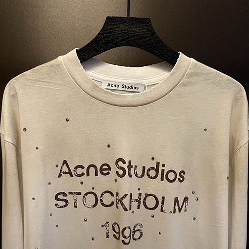 アクネストゥディオズ 1996クラシック破壊記念Tシャツ