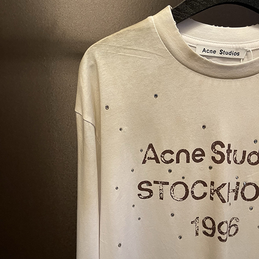 アクネストゥディオズ 1996クラシック破壊記念Tシャツ