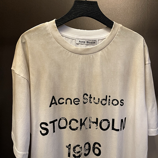 アクネストゥディオズ1996クラシック破壊記念半袖Tシャツ
