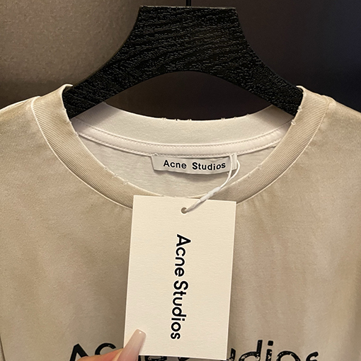 アクネストゥディオズ1996クラシック破壊記念半袖Tシャツ