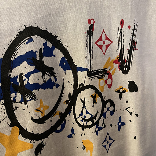 ルイヴィトンコピークルーネック半袖Tシャツ