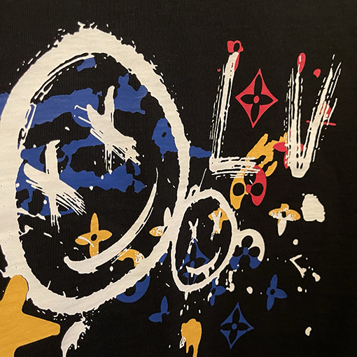 ルイヴィトンコピークルーネック半袖Tシャツ