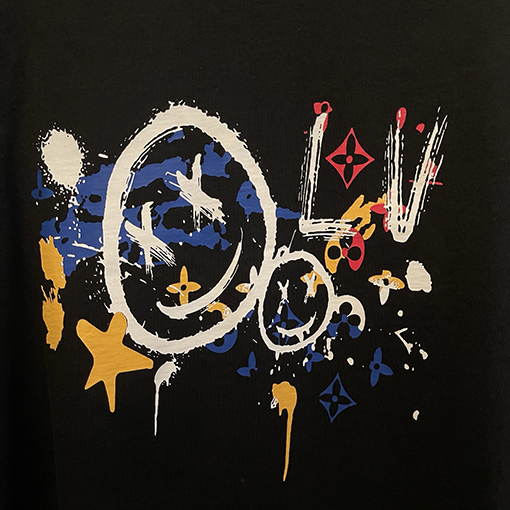 ルイヴィトンコピークルーネック半袖Tシャツ