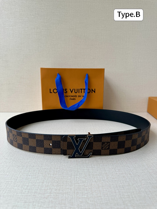 ルイヴィトン LV Initiales バックル 両面ベルト