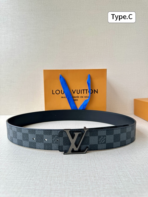 ルイヴィトン LV Initiales バックル 両面ベルト