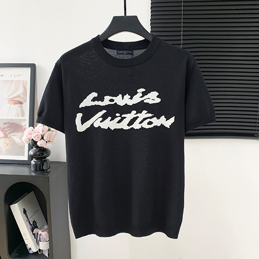ルイヴィトンコピー LVロゴ半袖シャツ