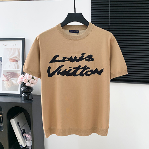 ルイヴィトンコピー LVロゴ半袖シャツ