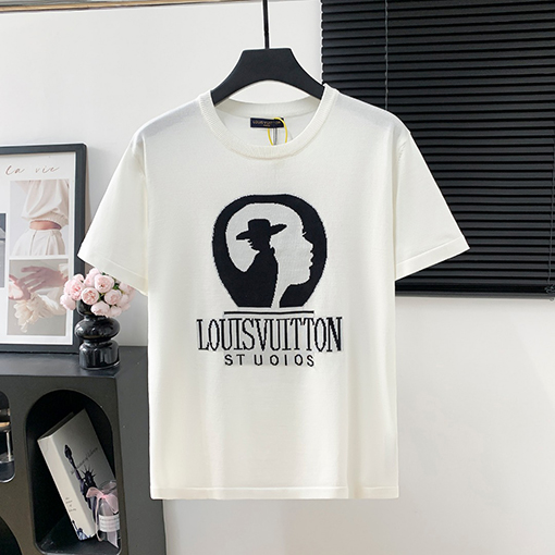 ルイヴィトンファッション LVロゴ半袖シャツ