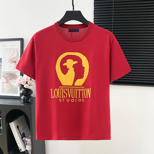 ルイヴィトンファッション LVロゴ半袖シャツ