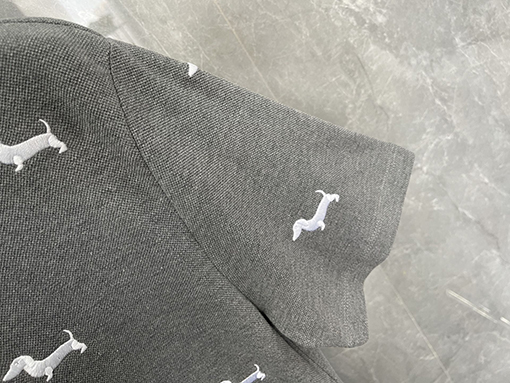 トムブラウンコピーニットクルーネック半袖Tシャツ