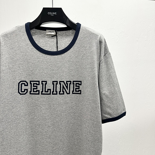 セリーヌプリント半袖Tシャツ