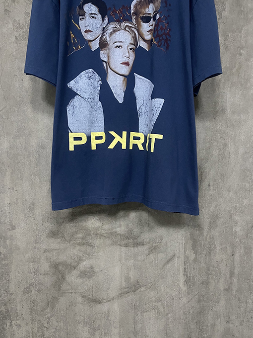 バレンシアガ25ss代弁者krittプリント半袖tシャツ