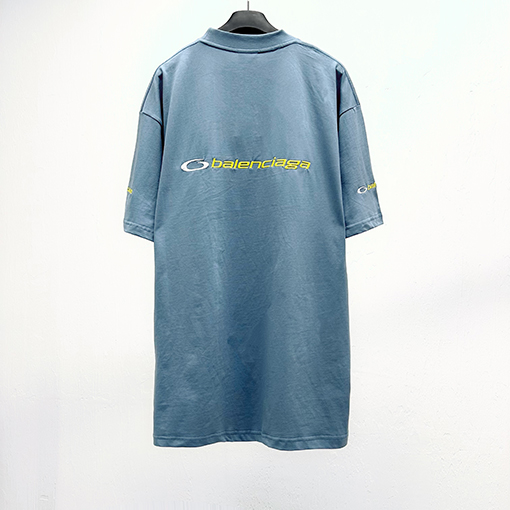 バレンシアガ刺繍半袖Tシャツ