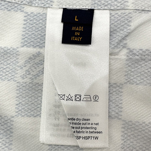 ルイヴィトンコピー グラデーションチェック柄半袖シャツ