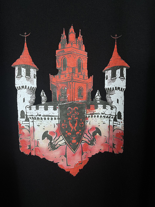 バレンシアガコピー ダメージ ヴィンテージ風 半袖Tシャツ