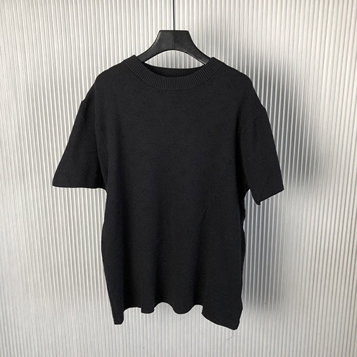 ルイヴィトンジャガード編み 半袖ニットTシャツ