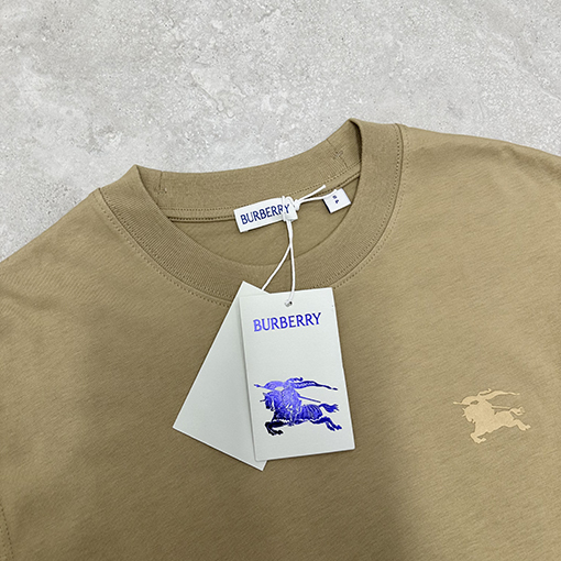 バーバリーコピーミニロゴプリント 半袖Tシャツ