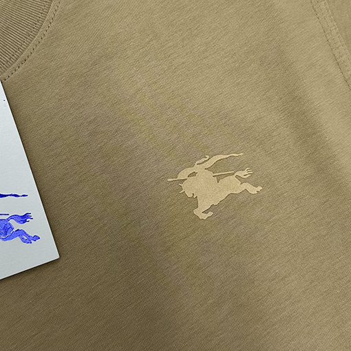 バーバリーコピーミニロゴプリント 半袖Tシャツ