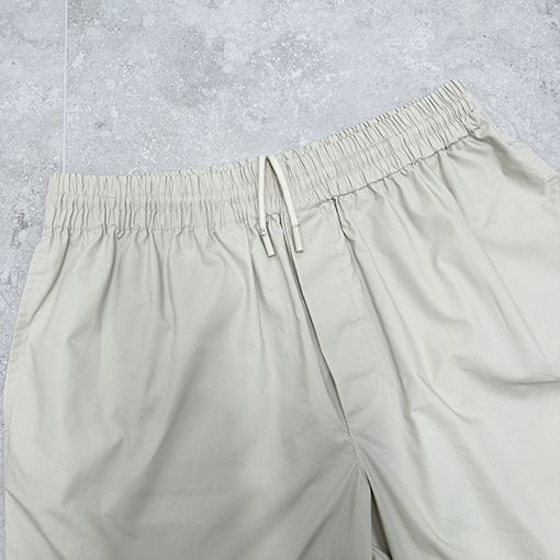 バーバリー麻ロープ刺繍デザイン ショートパンツ
