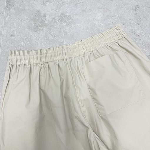 バーバリー麻ロープ刺繍デザイン ショートパンツ