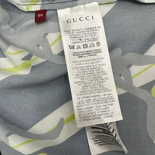 グッチスーパーコピーサーフプリント 半袖シャツ