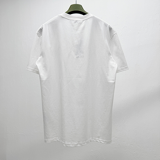 グッチダブルG刺繍ロゴ入り 半袖Tシャツ
