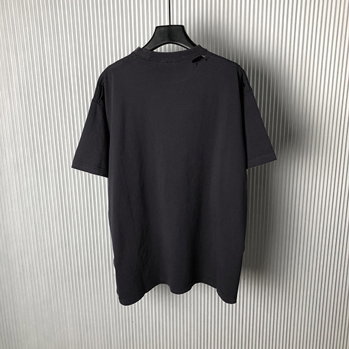 バレンシアガコピー ラメプリントTシャツ