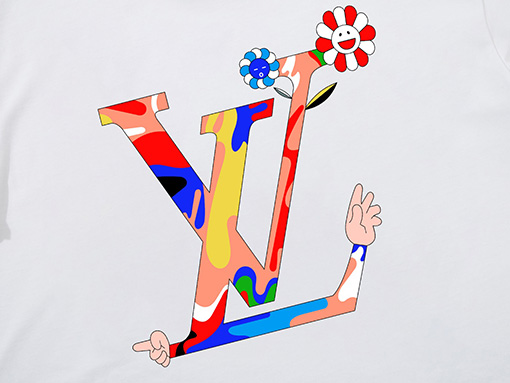 ルイヴィトンスーパーコピー プリントTシャツ