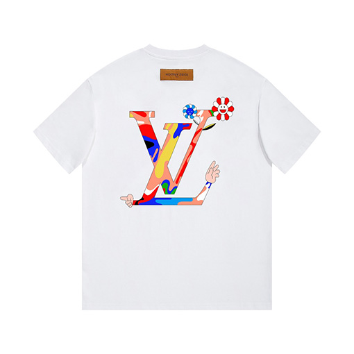 ルイヴィトンスーパーコピー プリントTシャツ