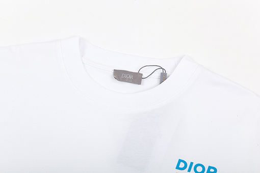 ディオールスーパーコピーロゴプリントグラフィック 半袖Tシャツ