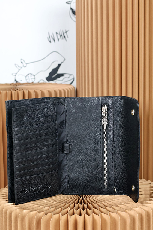 クロムハーツ クロススタッズ 三つ折り財布
