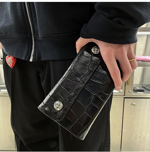 クロムハーツコピー三つ折り財布