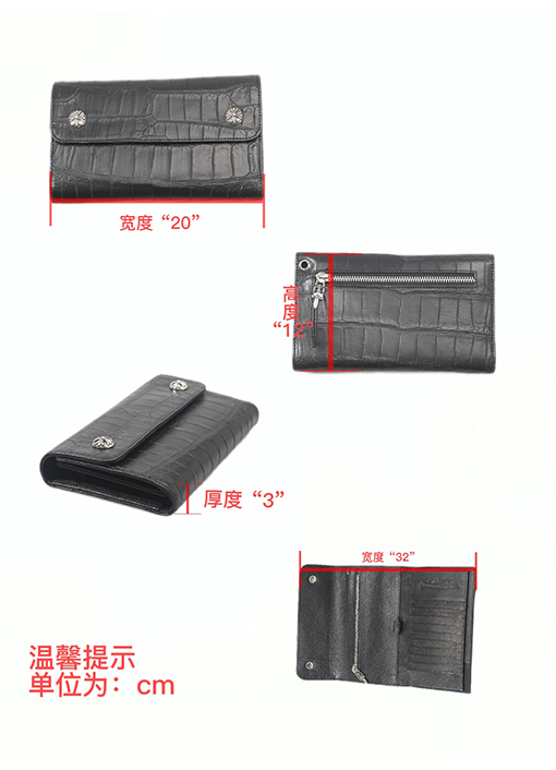 クロムハーツコピー三つ折り財布