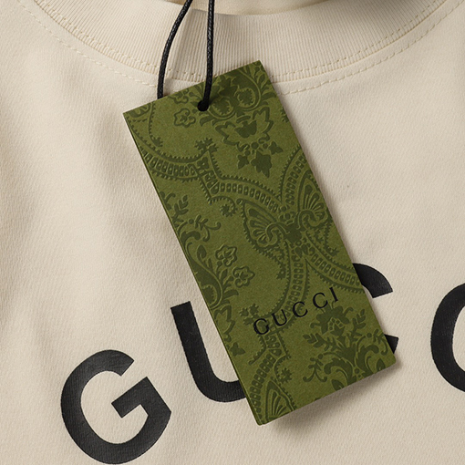 グッチコピーダブルGロゴプリント 半袖Tシャツ