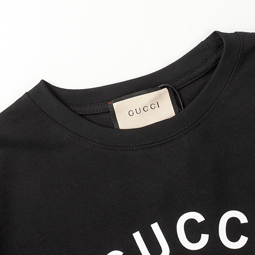 グッチコピーダブルGロゴプリント 半袖Tシャツ