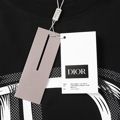 ディオールCDロゴプリント 半袖Tシャツ