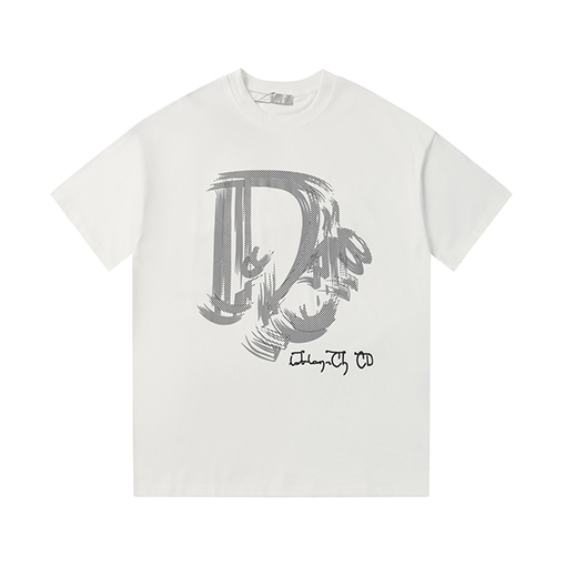 ディオールCDロゴプリント 半袖Tシャツ