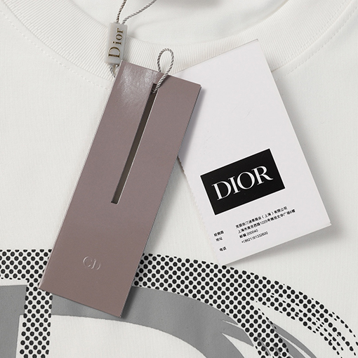 ディオールCDロゴプリント 半袖Tシャツ