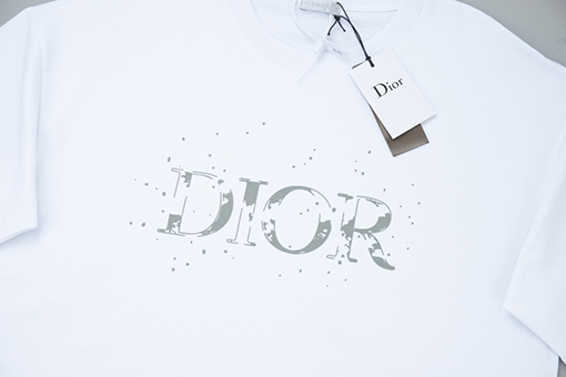 ディオールスーパーコピーロゴ デジタルプリント 半袖Tシャツ